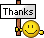 :Thanks Sign Smiley Emoticon:
